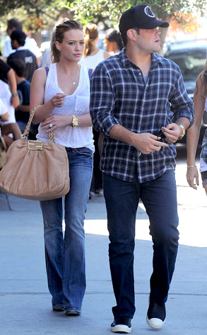 Hilary Duff, Mike Comrie Hilary Duff, Mike Comrie